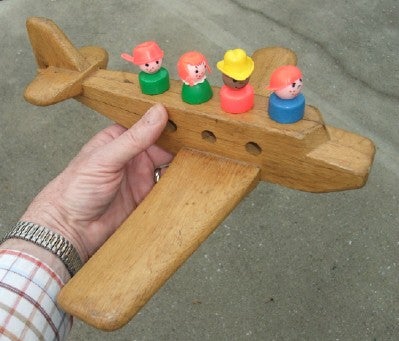 Child's Airplane for Fisher-Price People