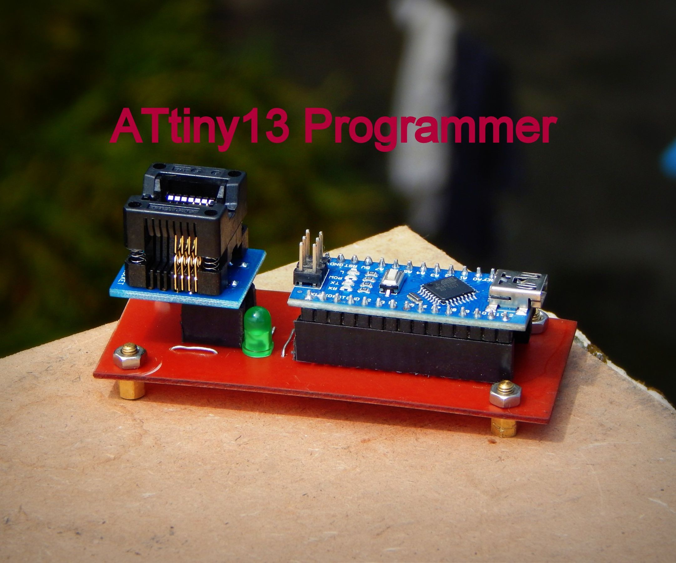 How to Make a Attiny13  Programmer 
