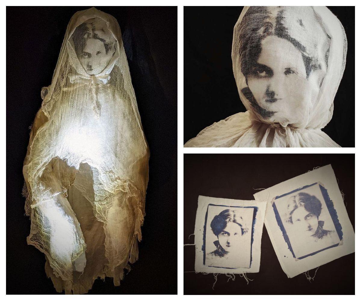 Haunting Victorian Ghost Decoration