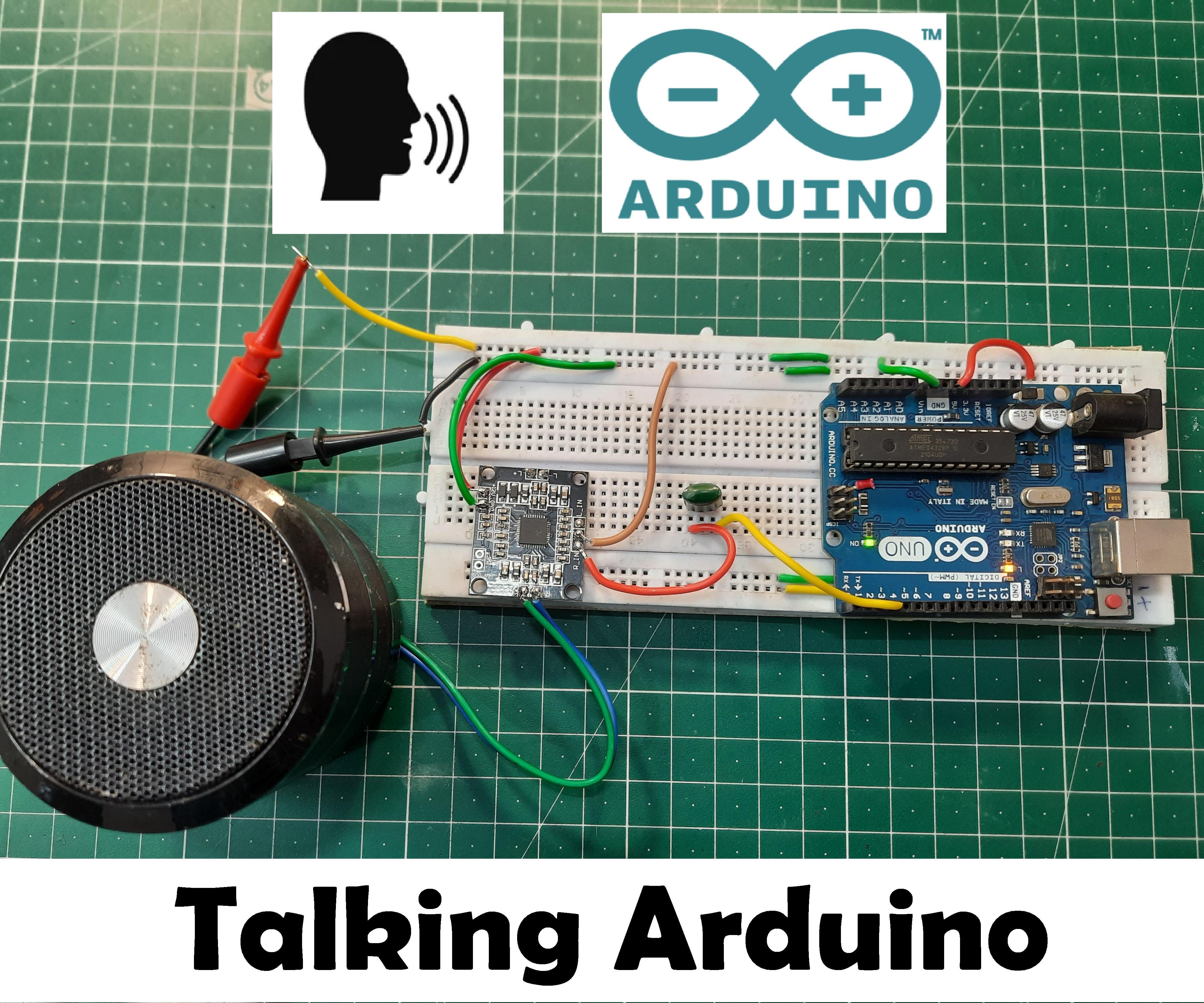 Arduino Based Text to Speech Convertor