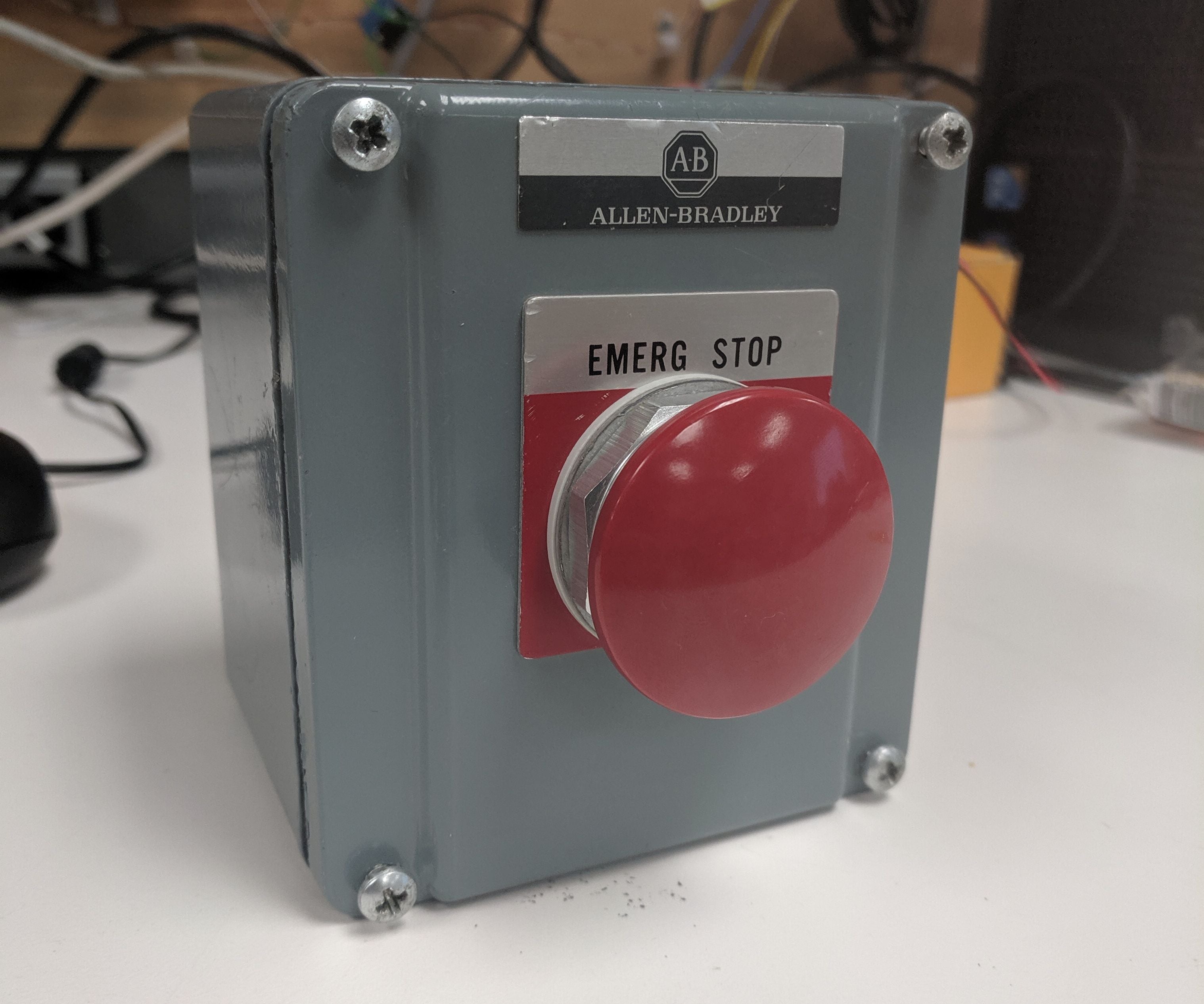 Wireless Safety Button for PLC Safety