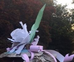 1880s Dress Up Hat Made of Paper