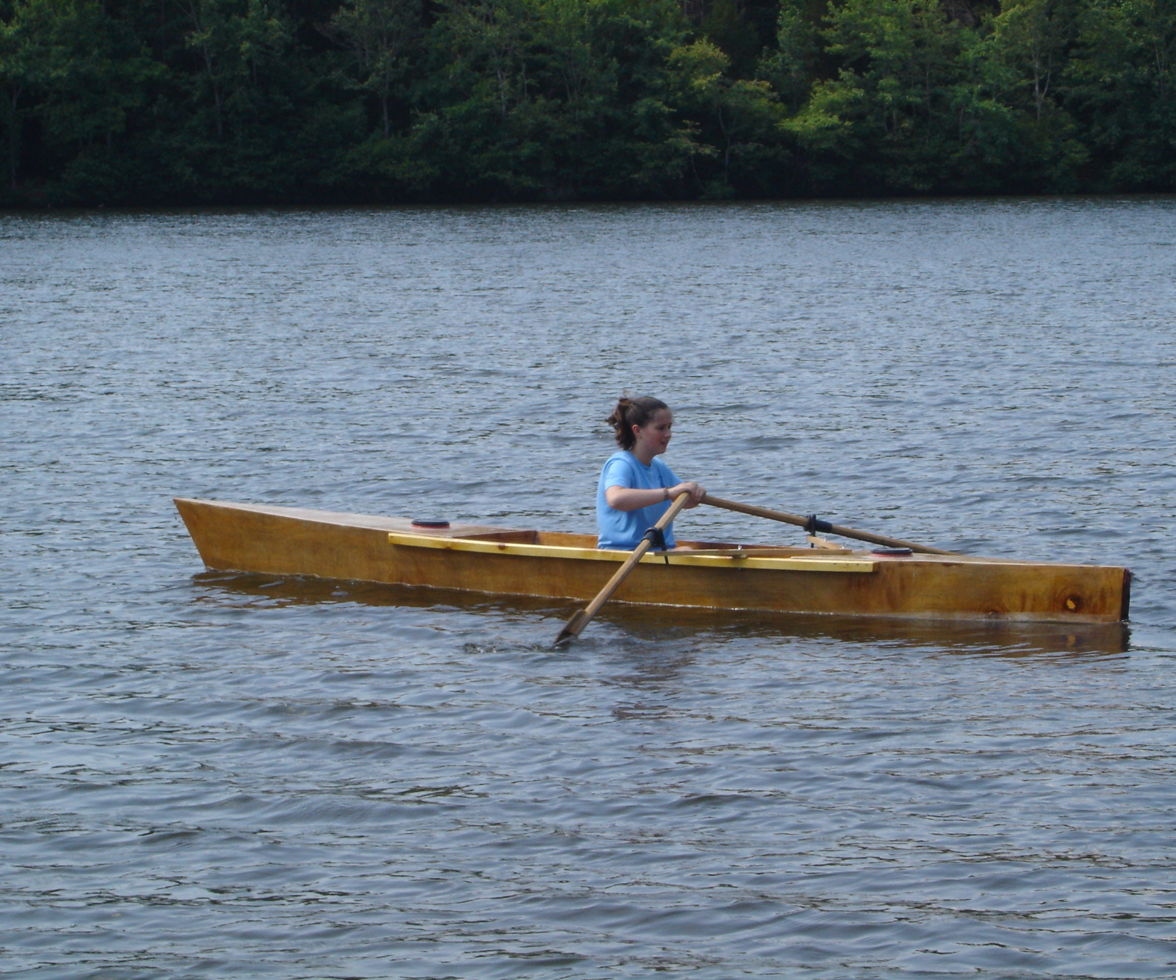 Racing Scull Rowing Boat