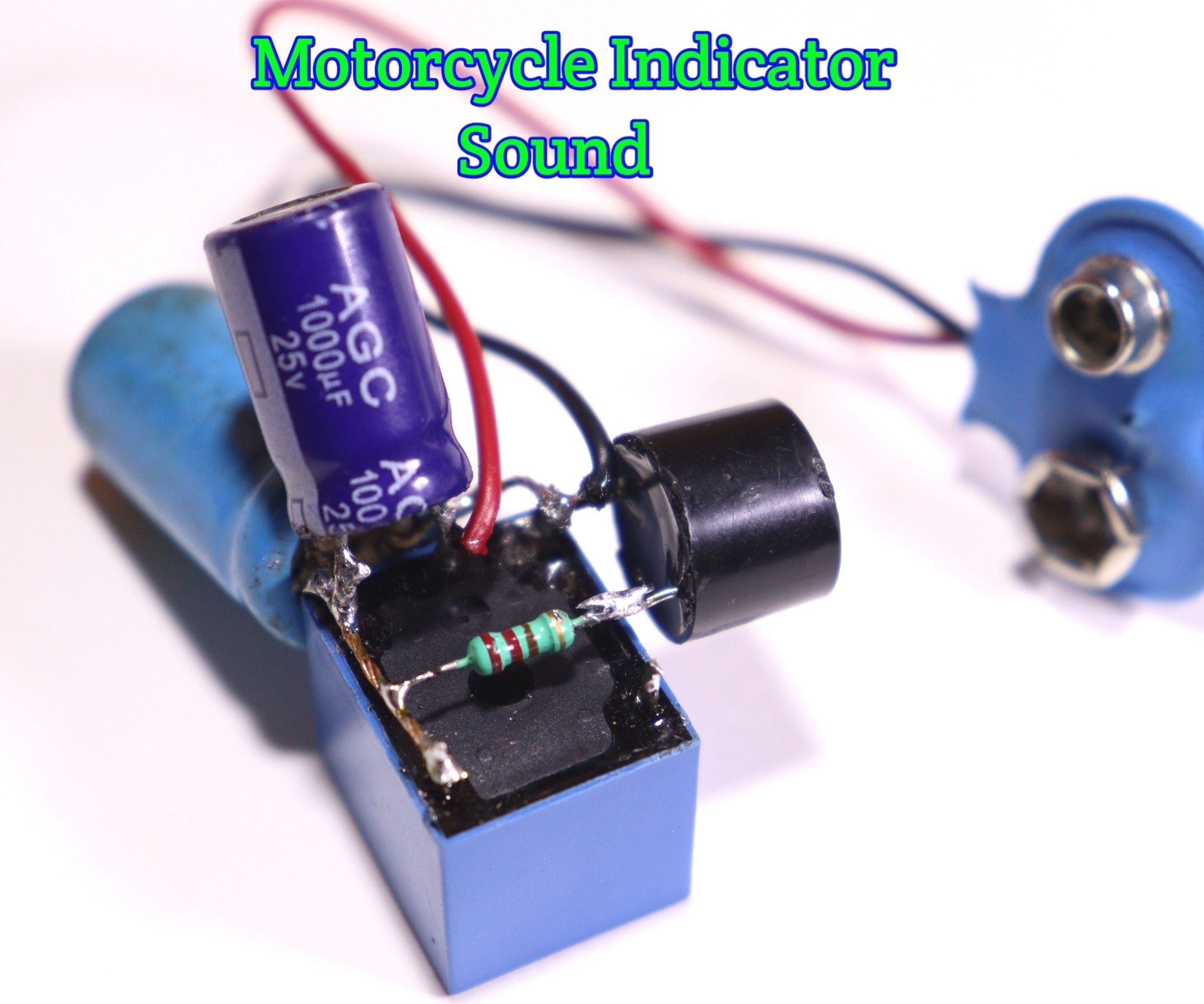MotorCycle Indicator Sound Generator Using Relay