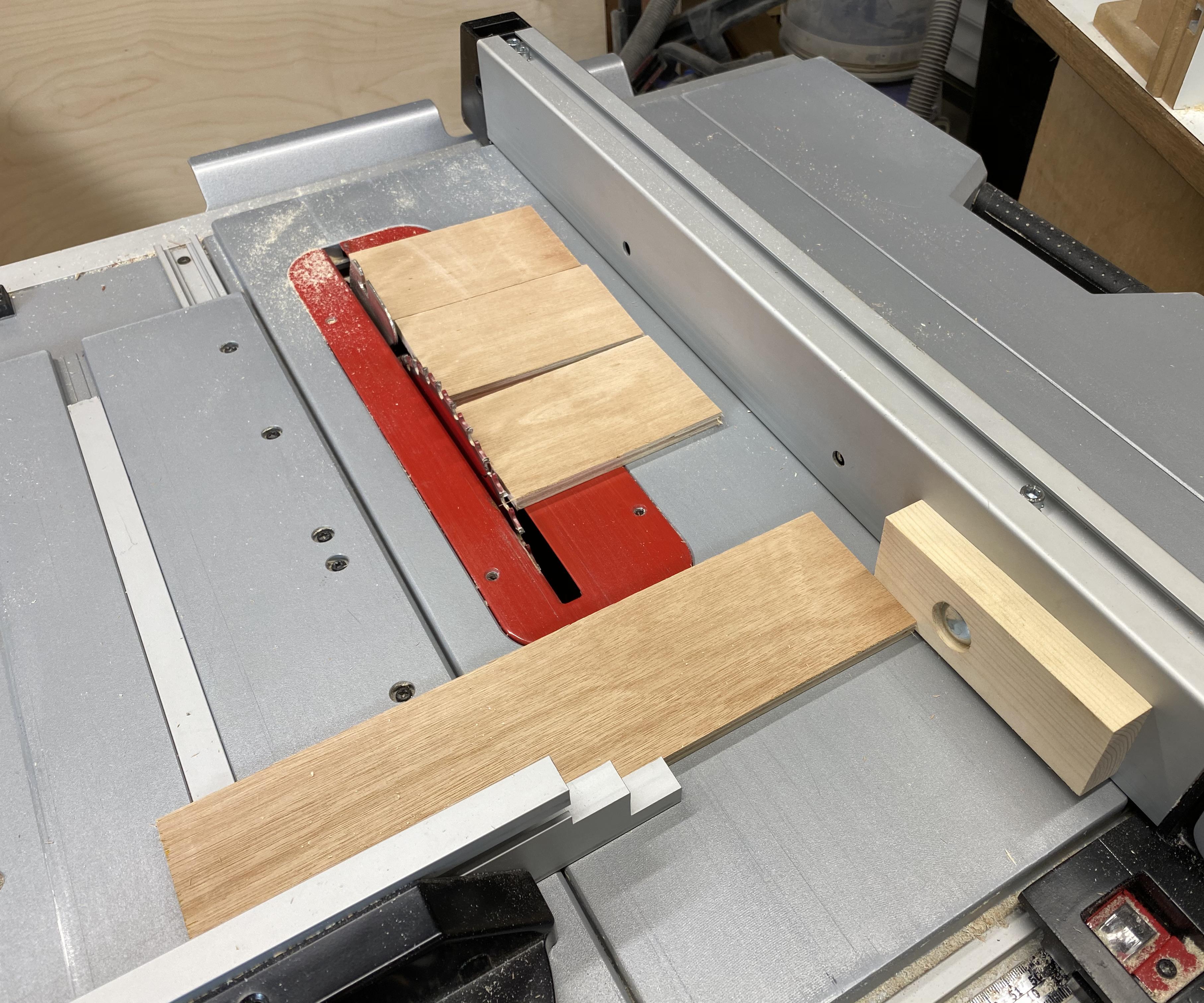 Make Safer Table Saw Cuts