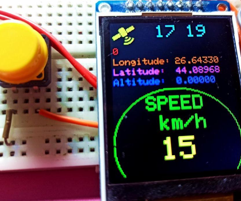 Arduino Gps Speed Indicator