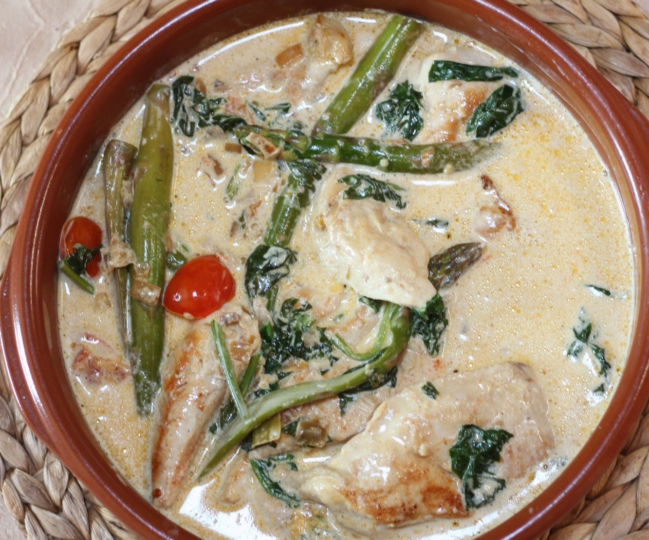 Creamy Spinach Chicken