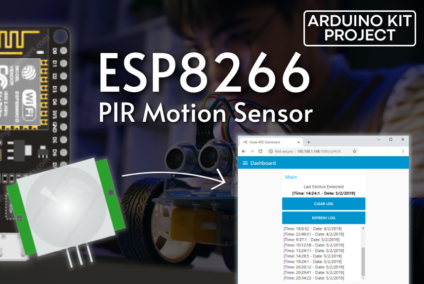 ESP8266 Hack: Enhance Your PIR Motion Sensor