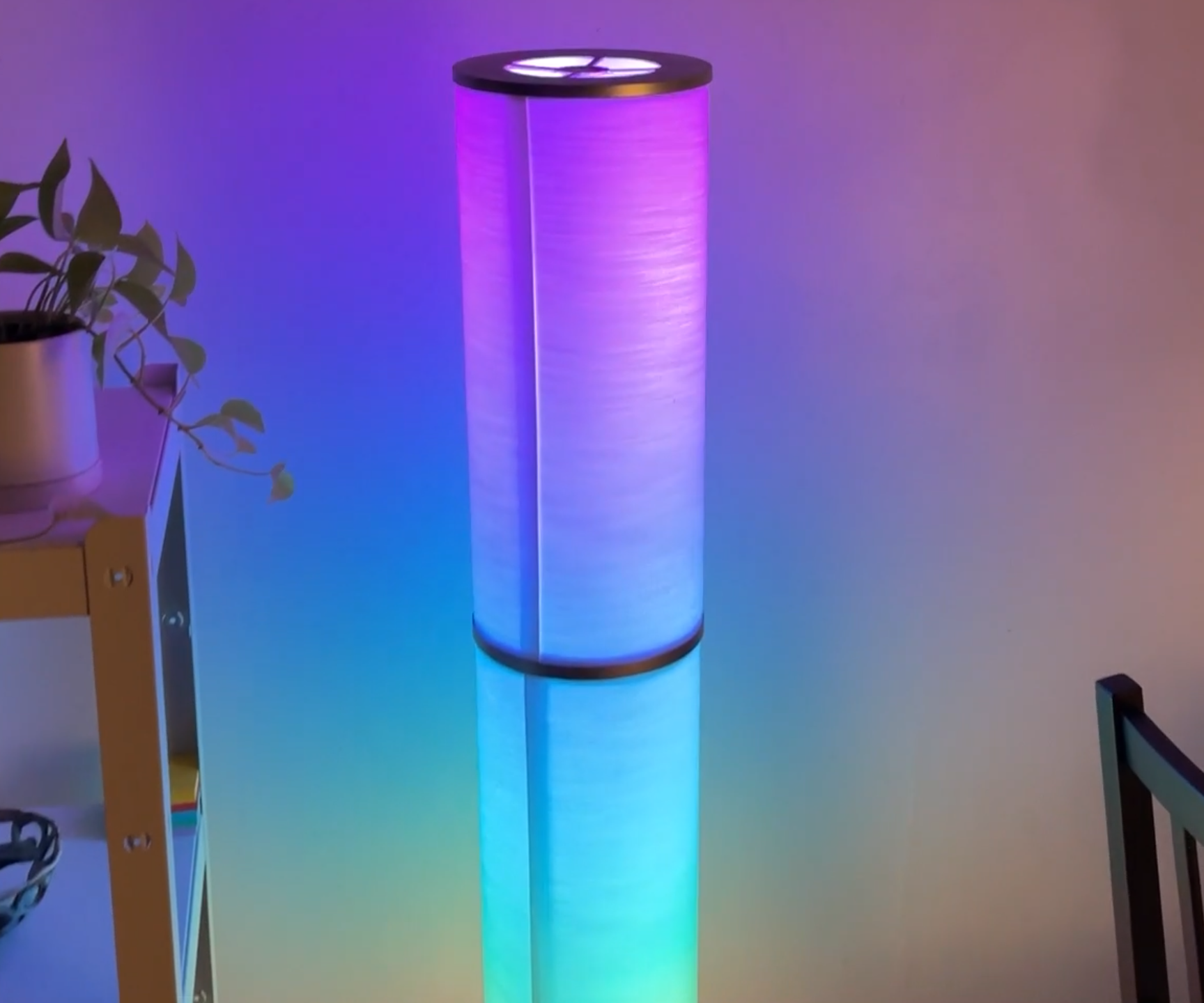 DIY WiFi RGB Floor Lamp - Ikea Hack