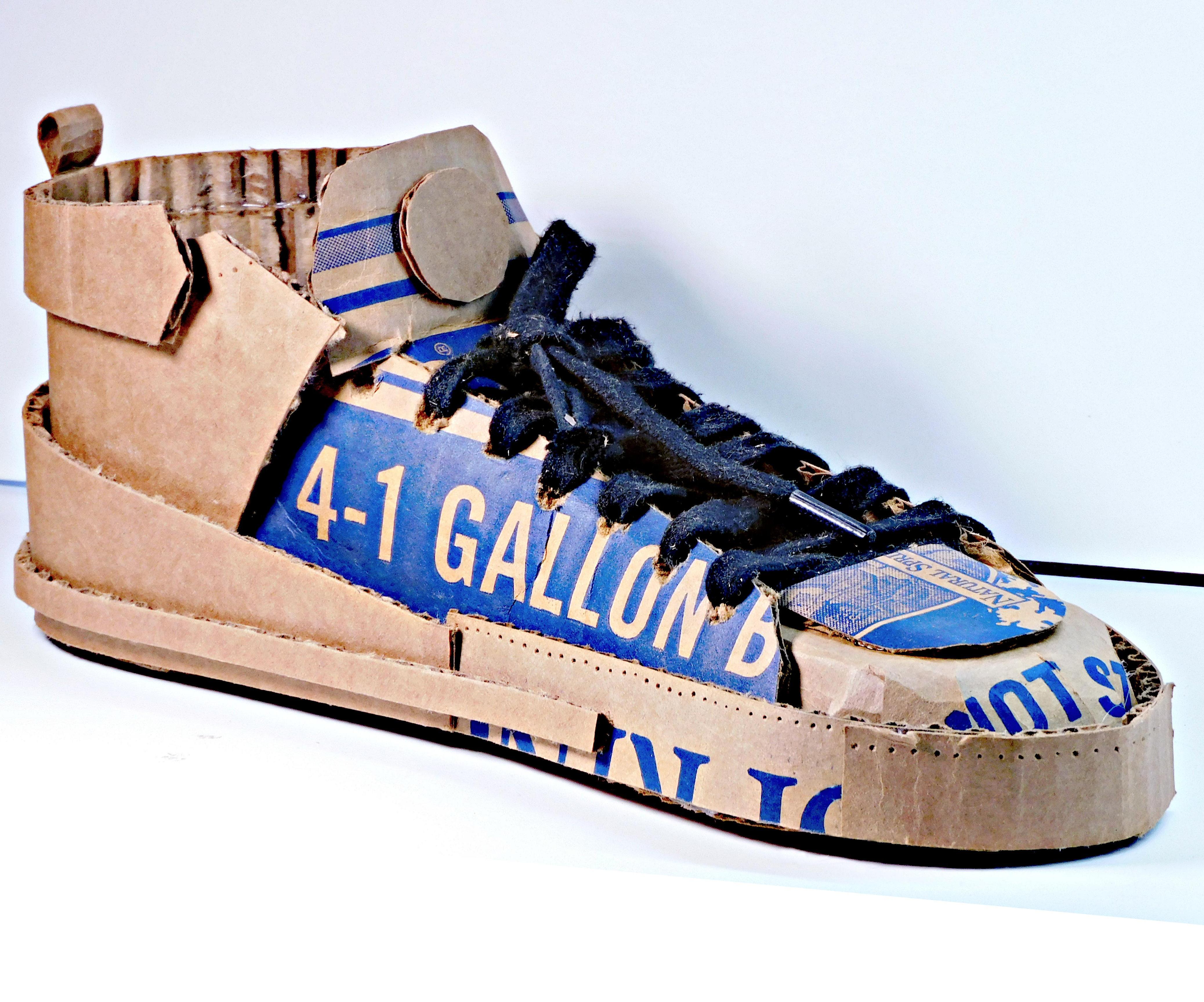 How to Make a Cardboard Sneaker...