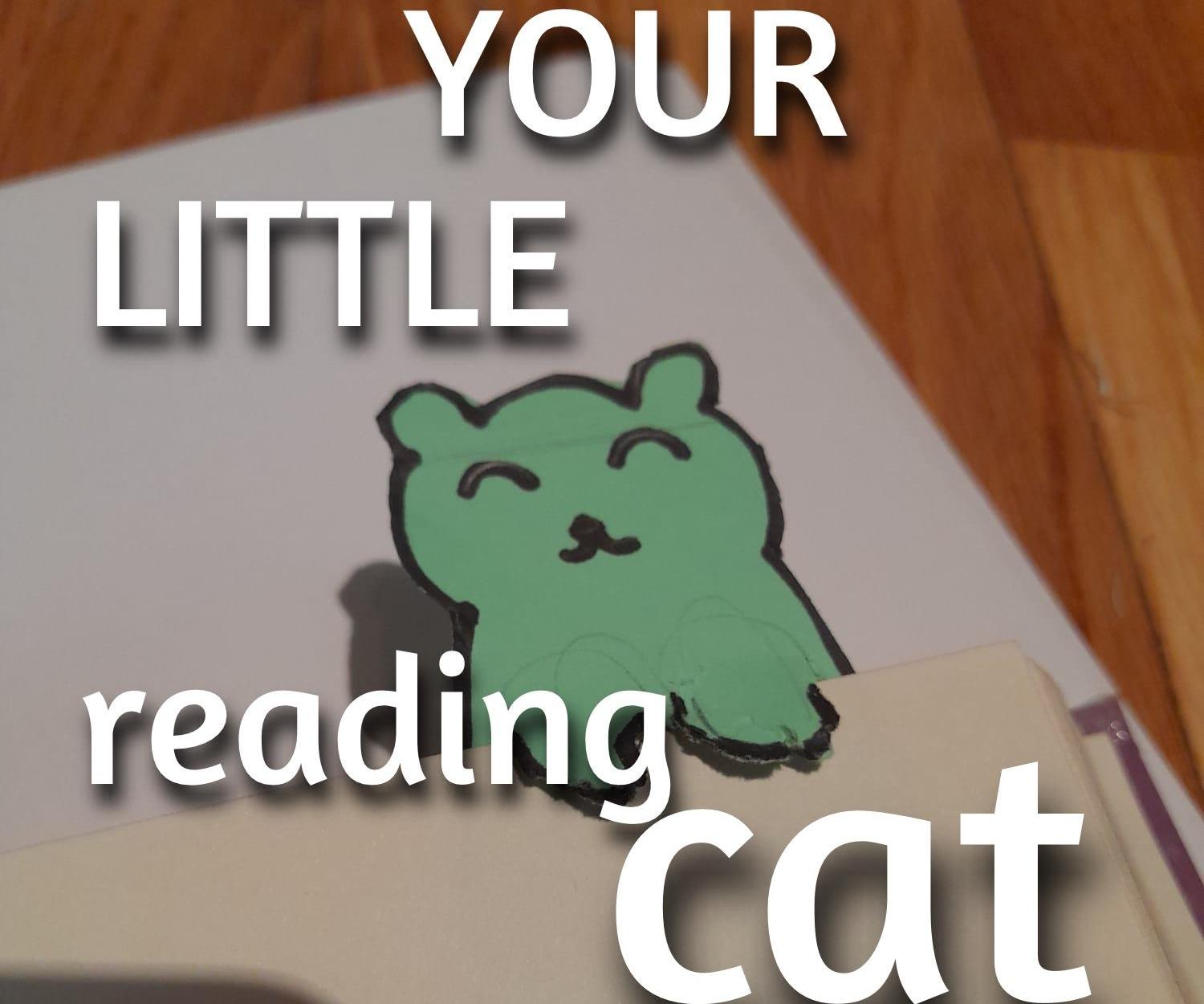 How to Make a Cat Bookmark With Paws