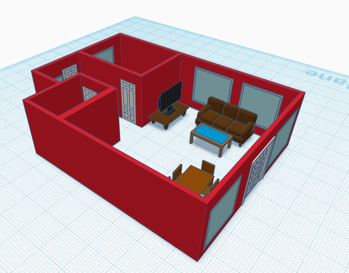 Learn to Make Your House in Tinkercad