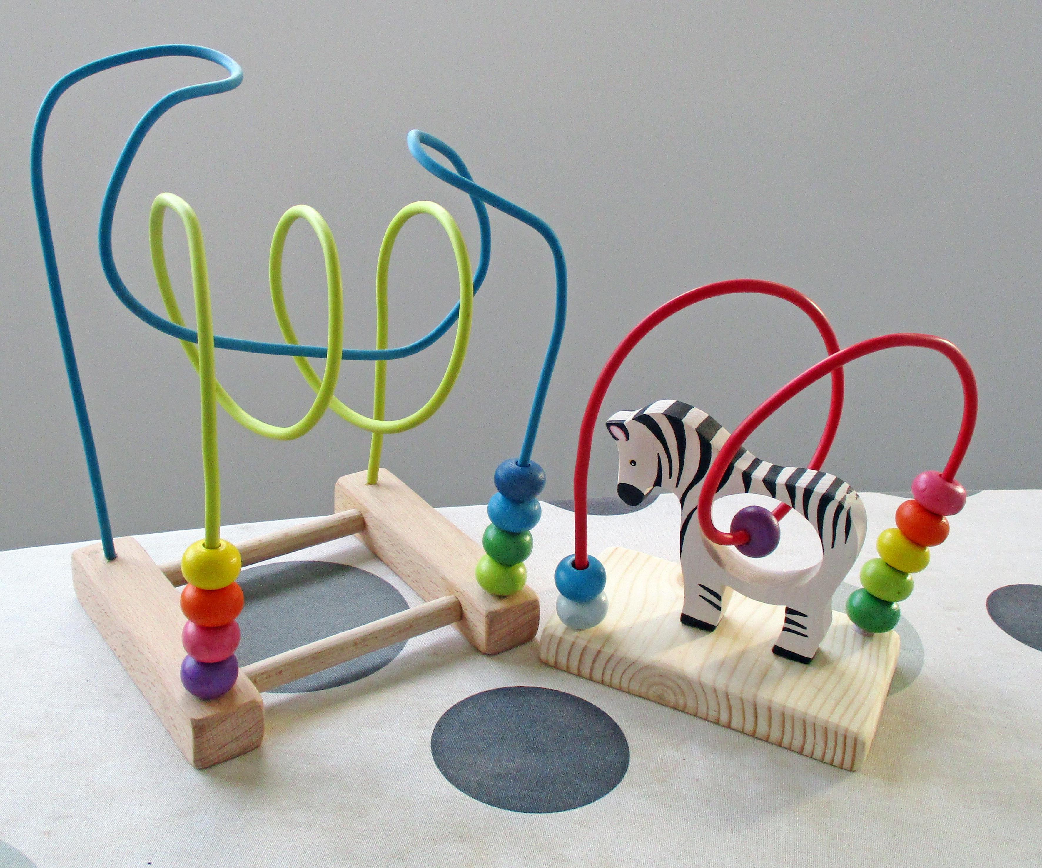 Wire Bead Maze Toy