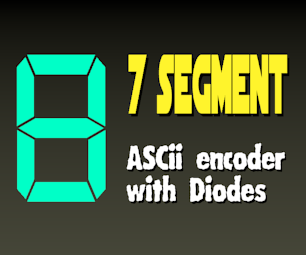 7 Segment Display Encoder (with Diodes)