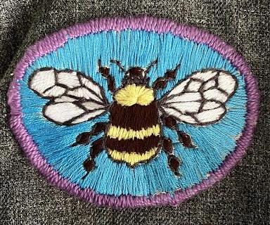 Iron-On Embroidery Patch