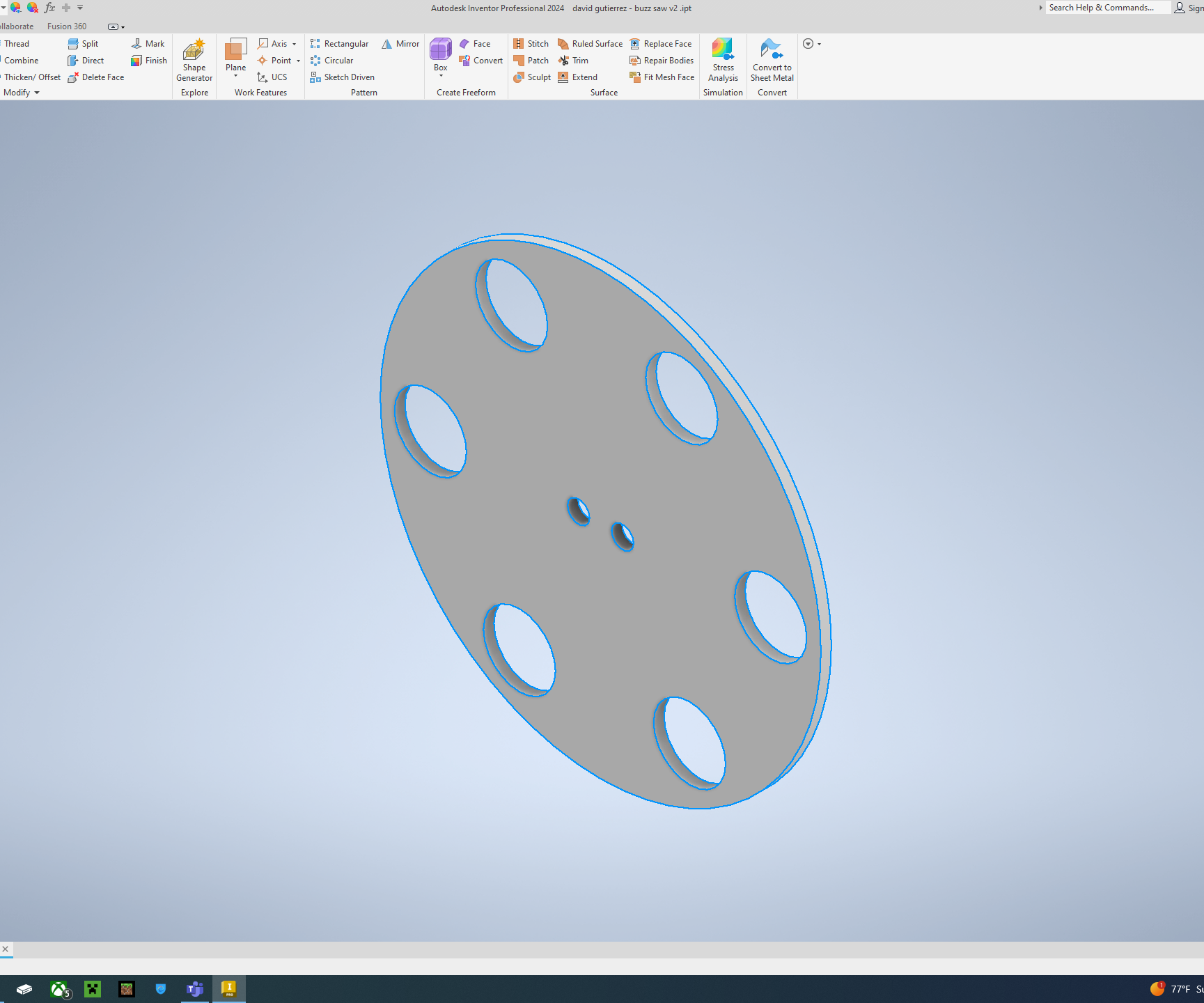 How to Resize Any Shape You Want on Auto Desk Inventor