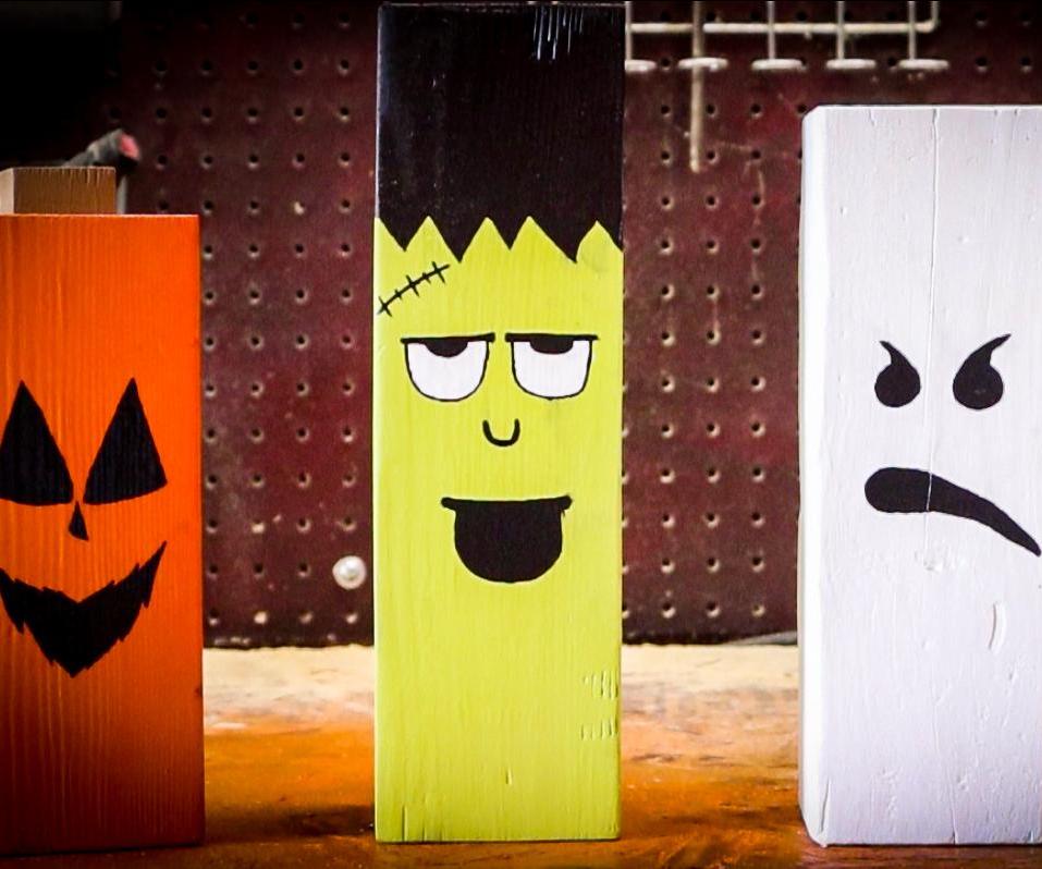 Halloween Character Decorations DIY
