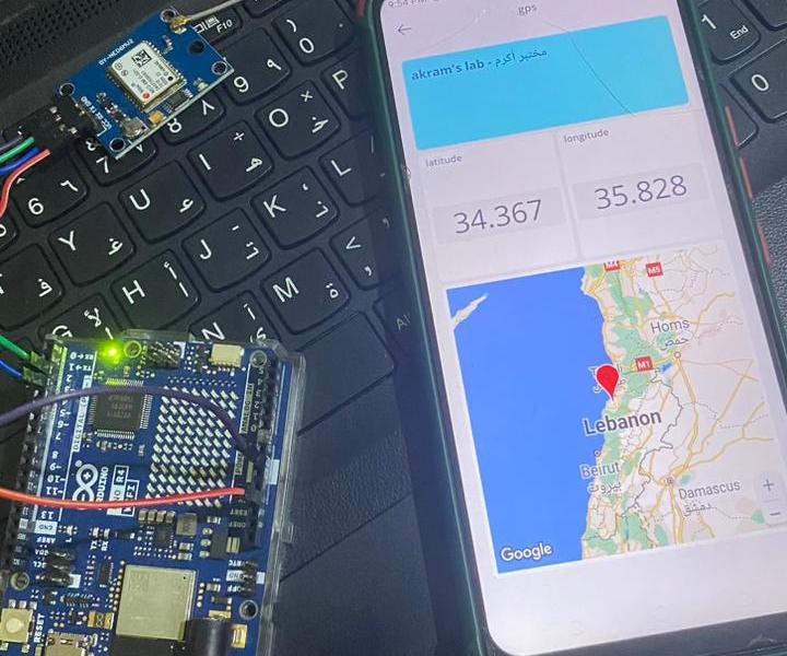 GPS With Arduino R4-IoT Cloud