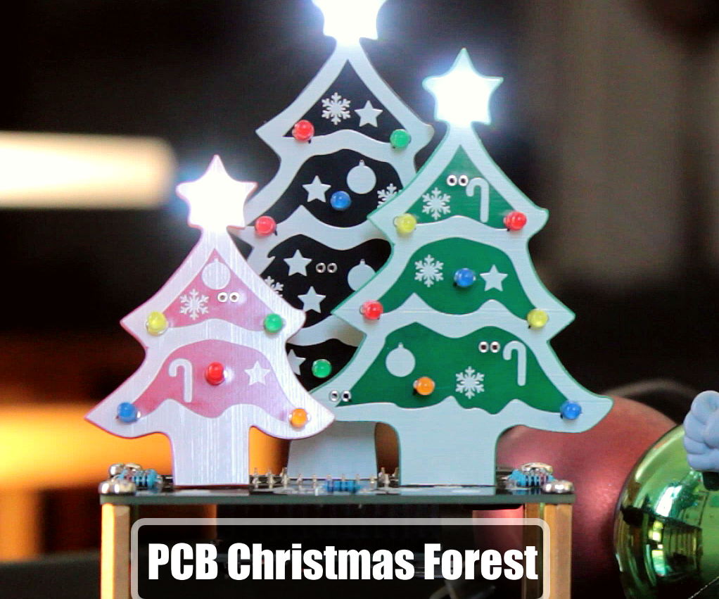 DIY - PCB Christmas Forest