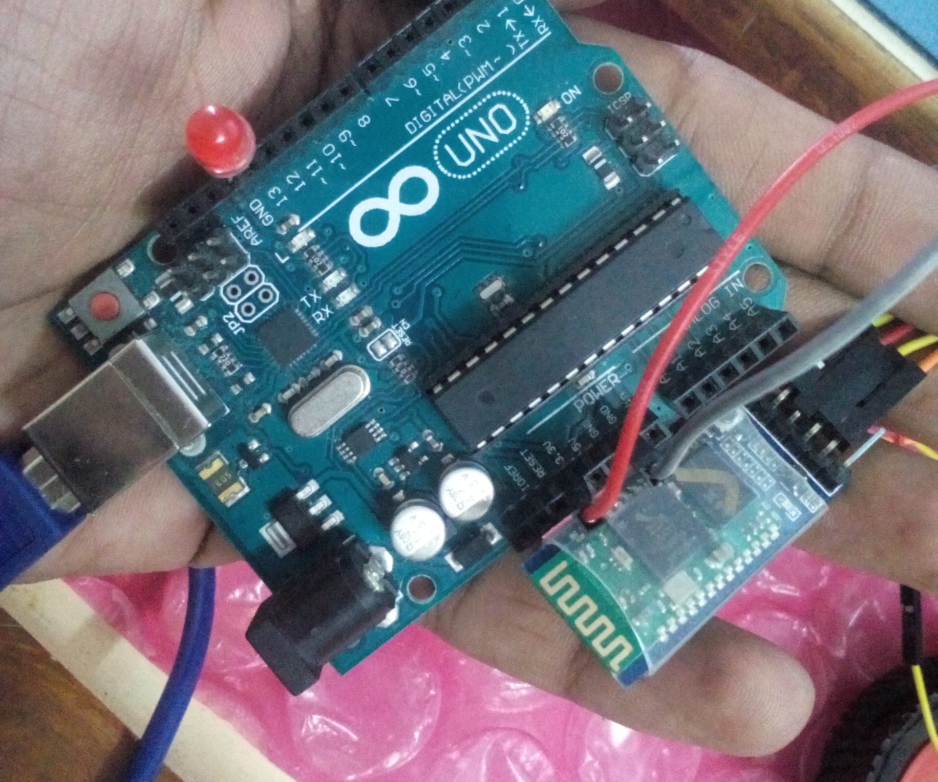 Arduino Bluetooth Led