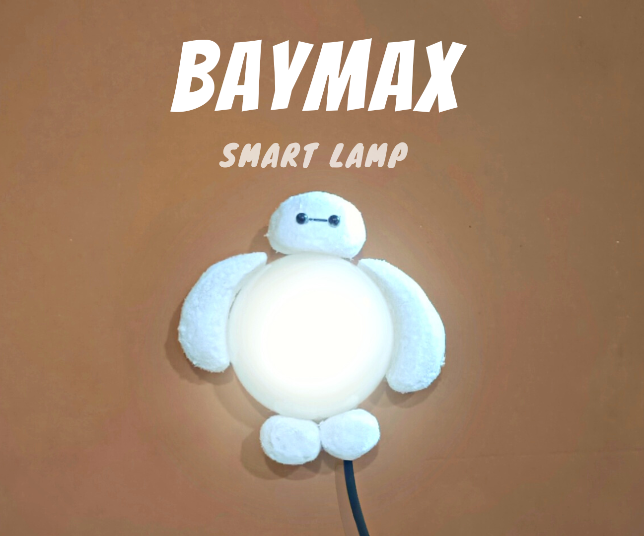 Baymax Lamp - Helps You Take Medications on Time