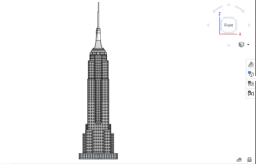 Small Scale Empire State Building