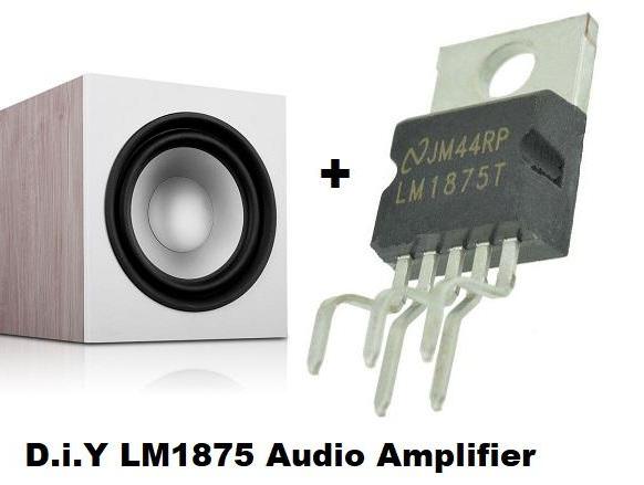 LM1875 Audio Amplifier - Component Selection.