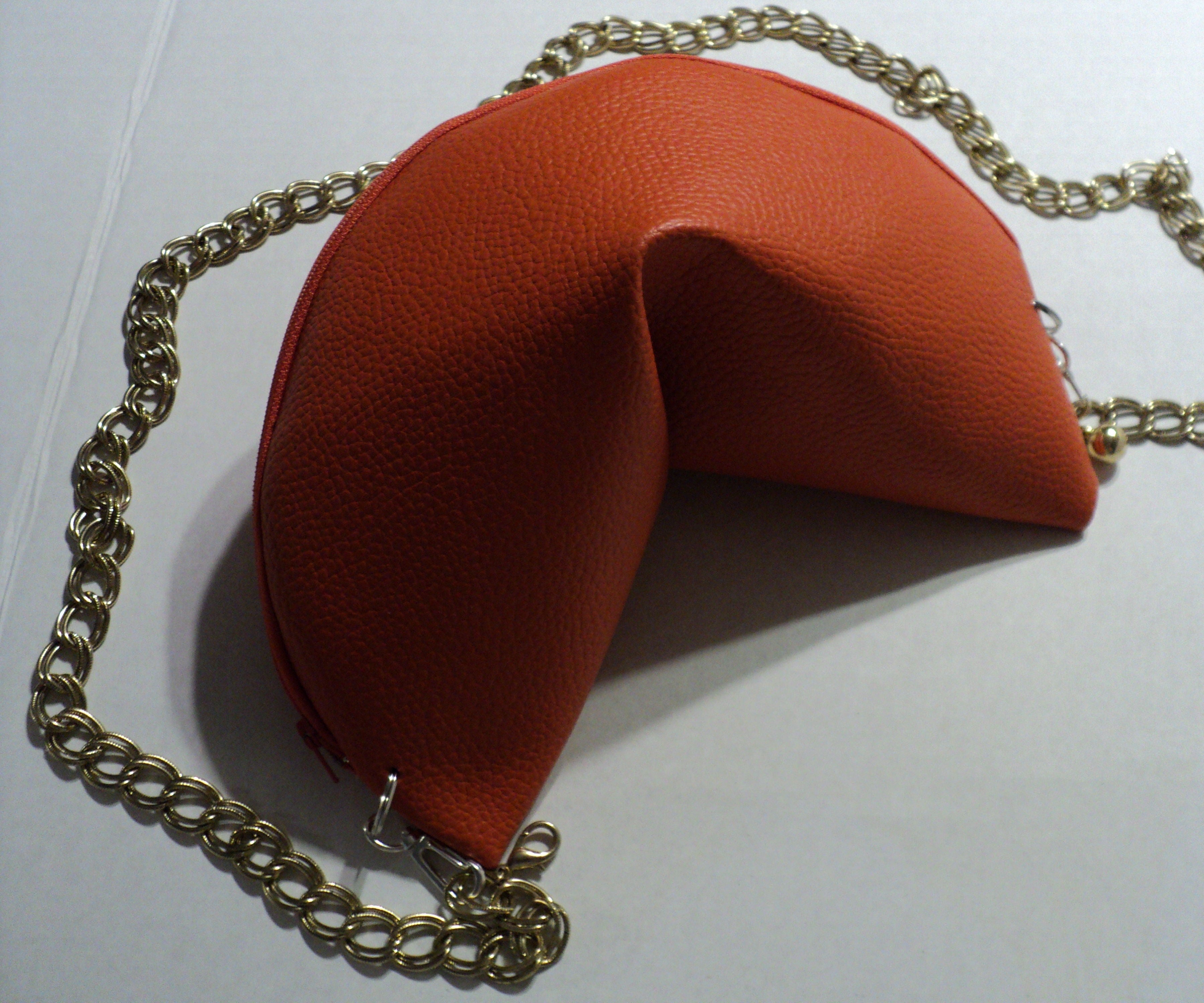 Pleather Fortune Cookie Purse