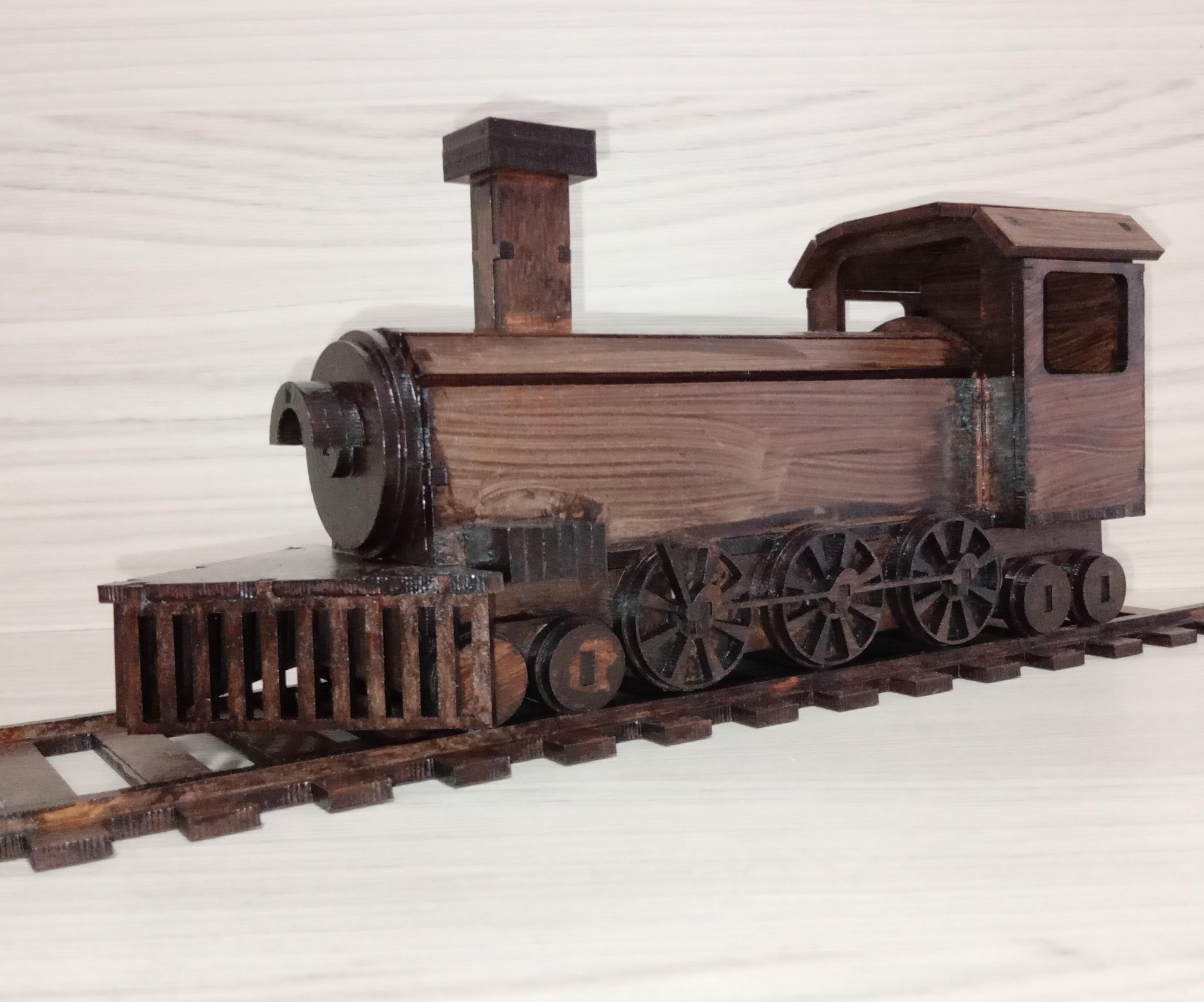 Cute Wooden Train