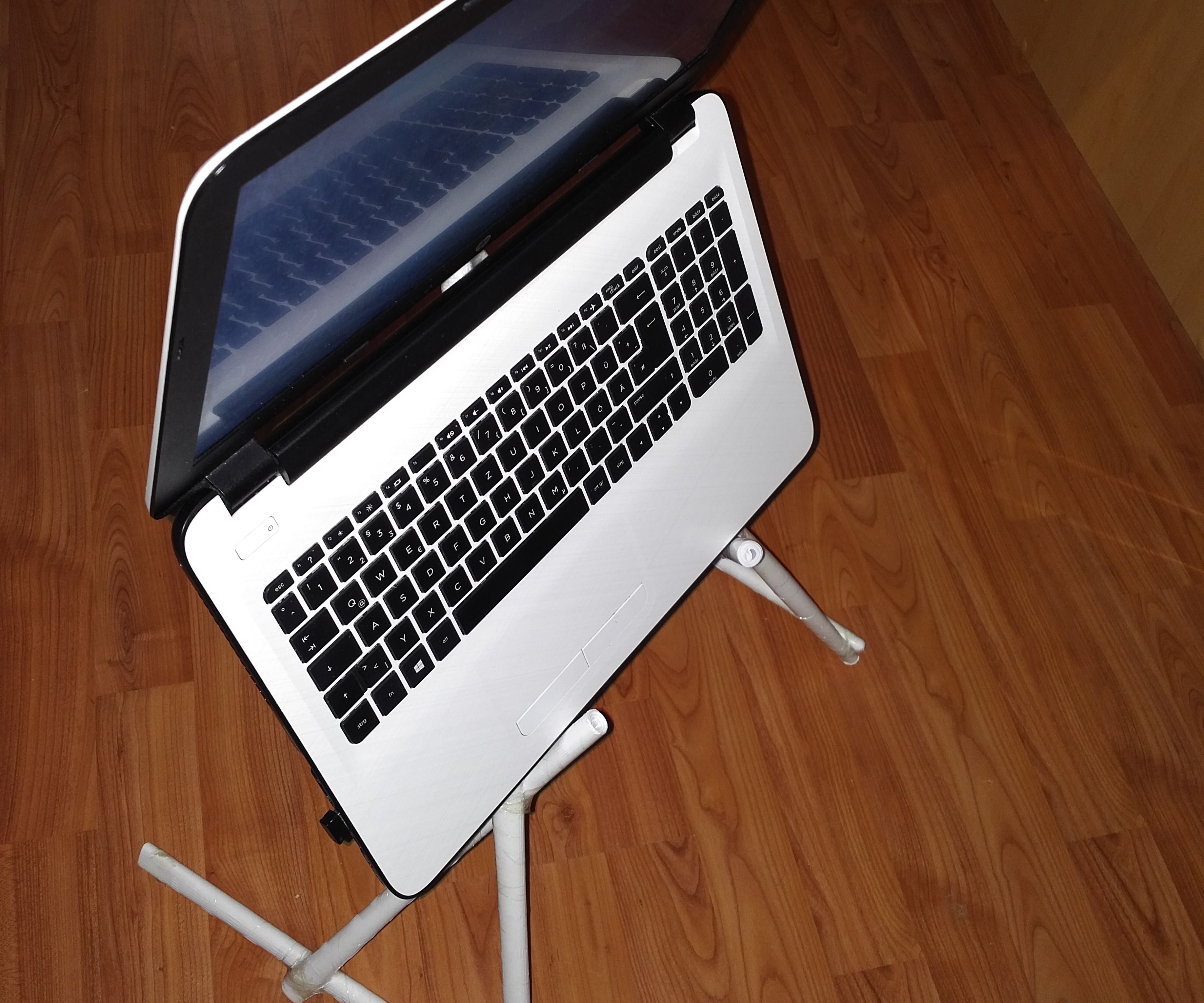 Laptop Stand for Working in Bed Made From Paper