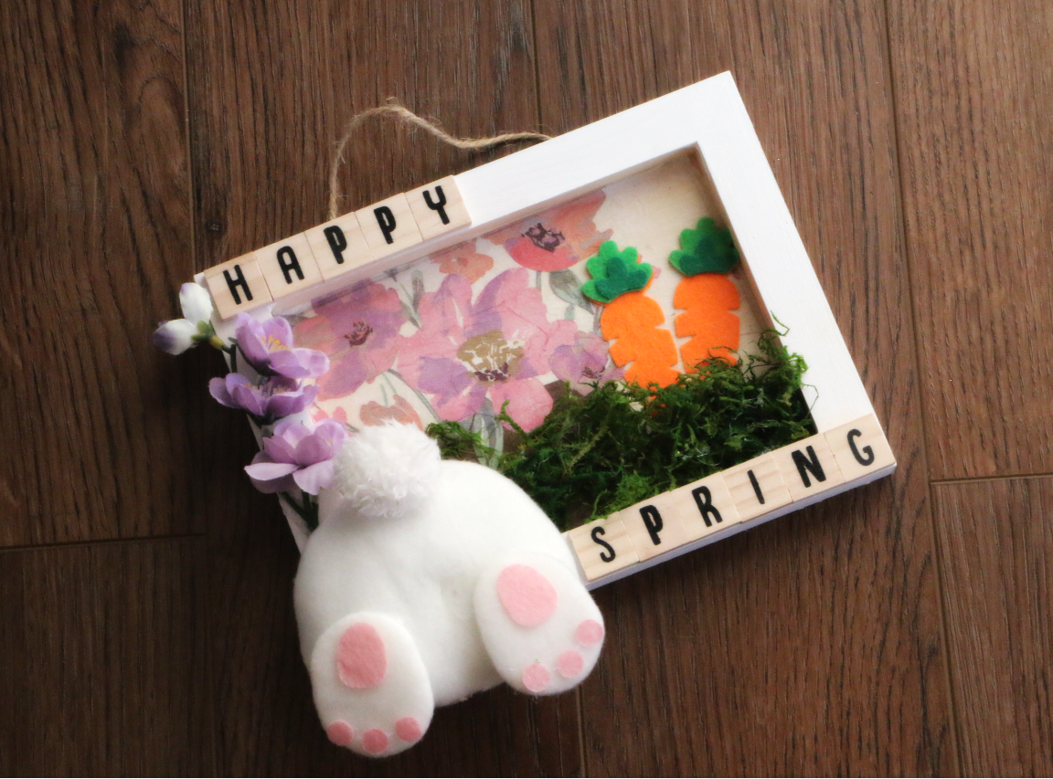 DIY Happy Spring Sign