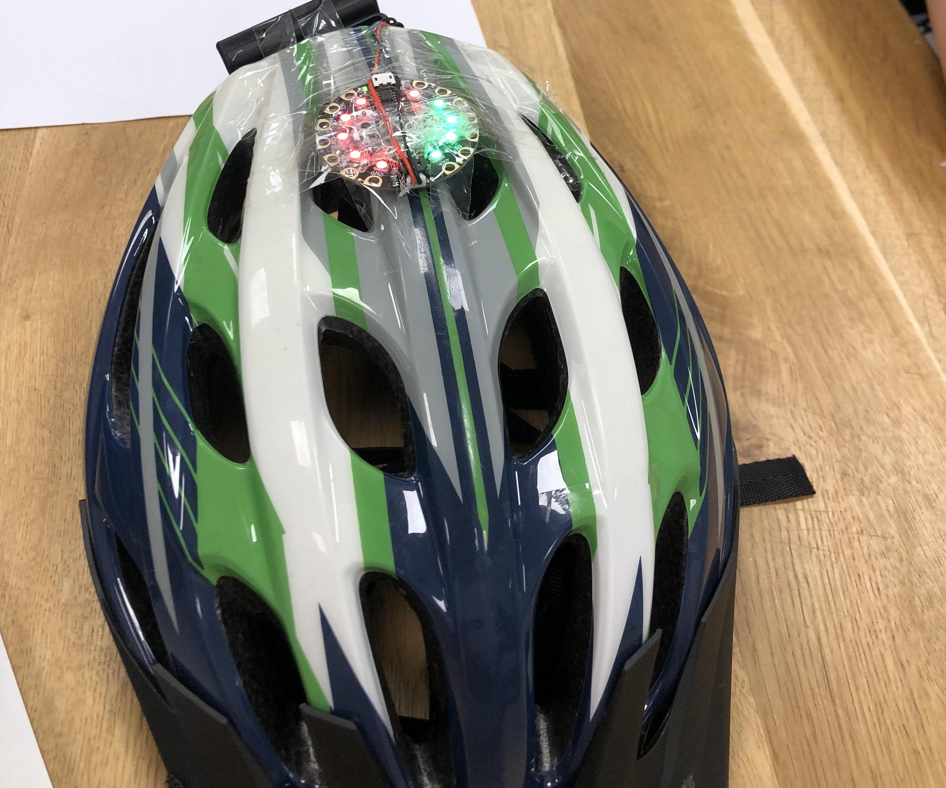 Crash Detecting Helmet (using Cpx Board)