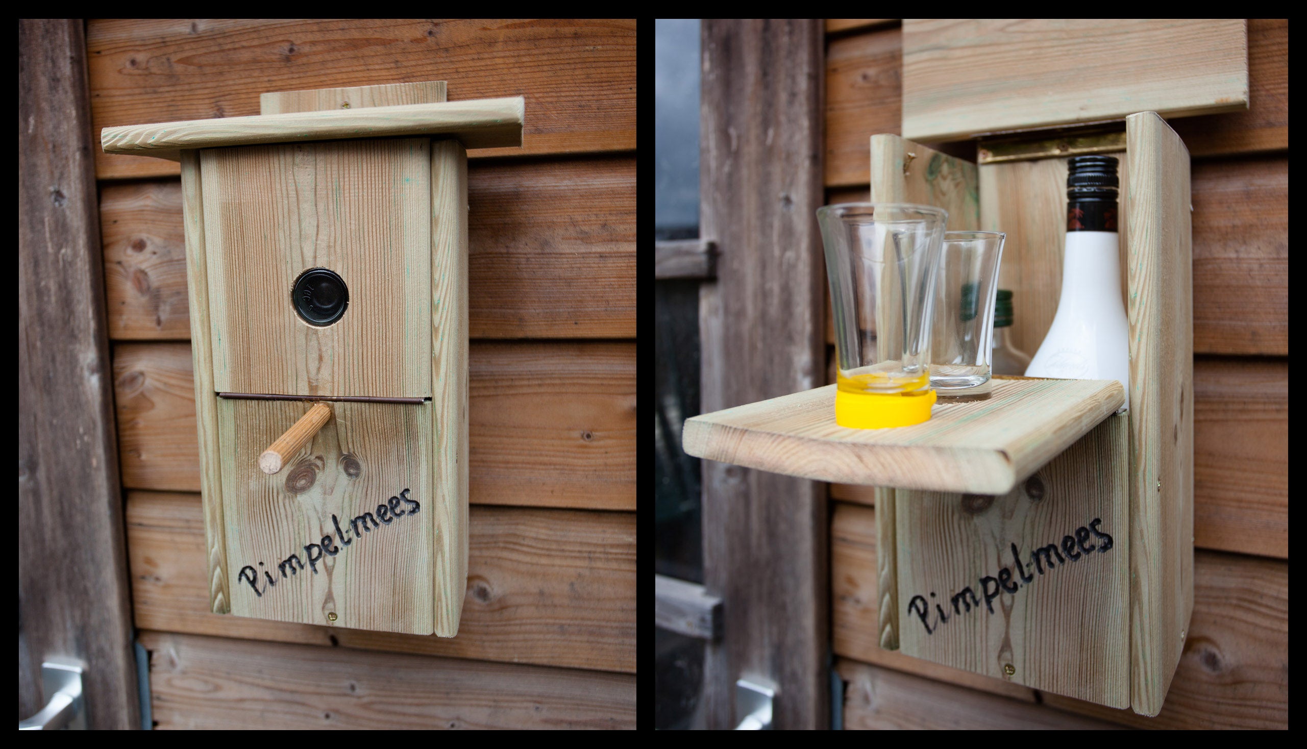 Building Secret 'drinking' Nest Box