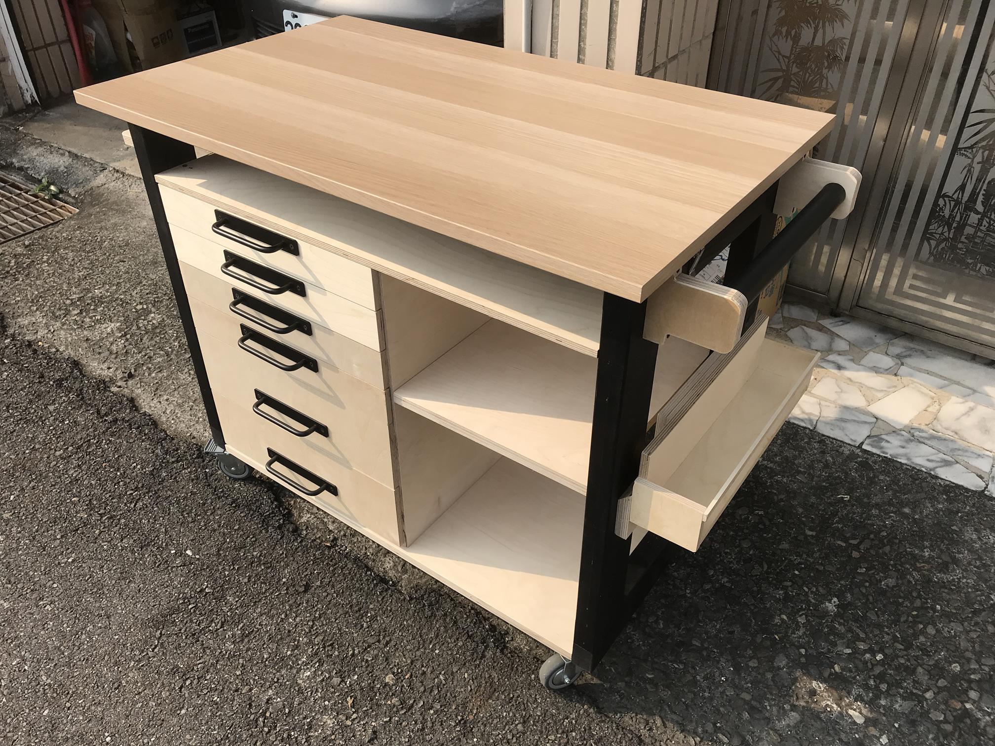 DIY Tool Cart / Kitchen Island