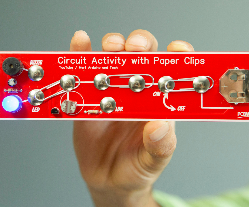 DIY Circuit Activty Board With Paperclips | MAKER | STEM