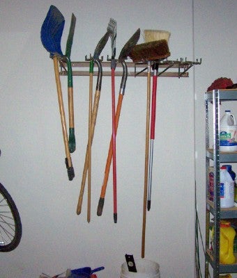 A New Paradigm Rack for Garden Tools