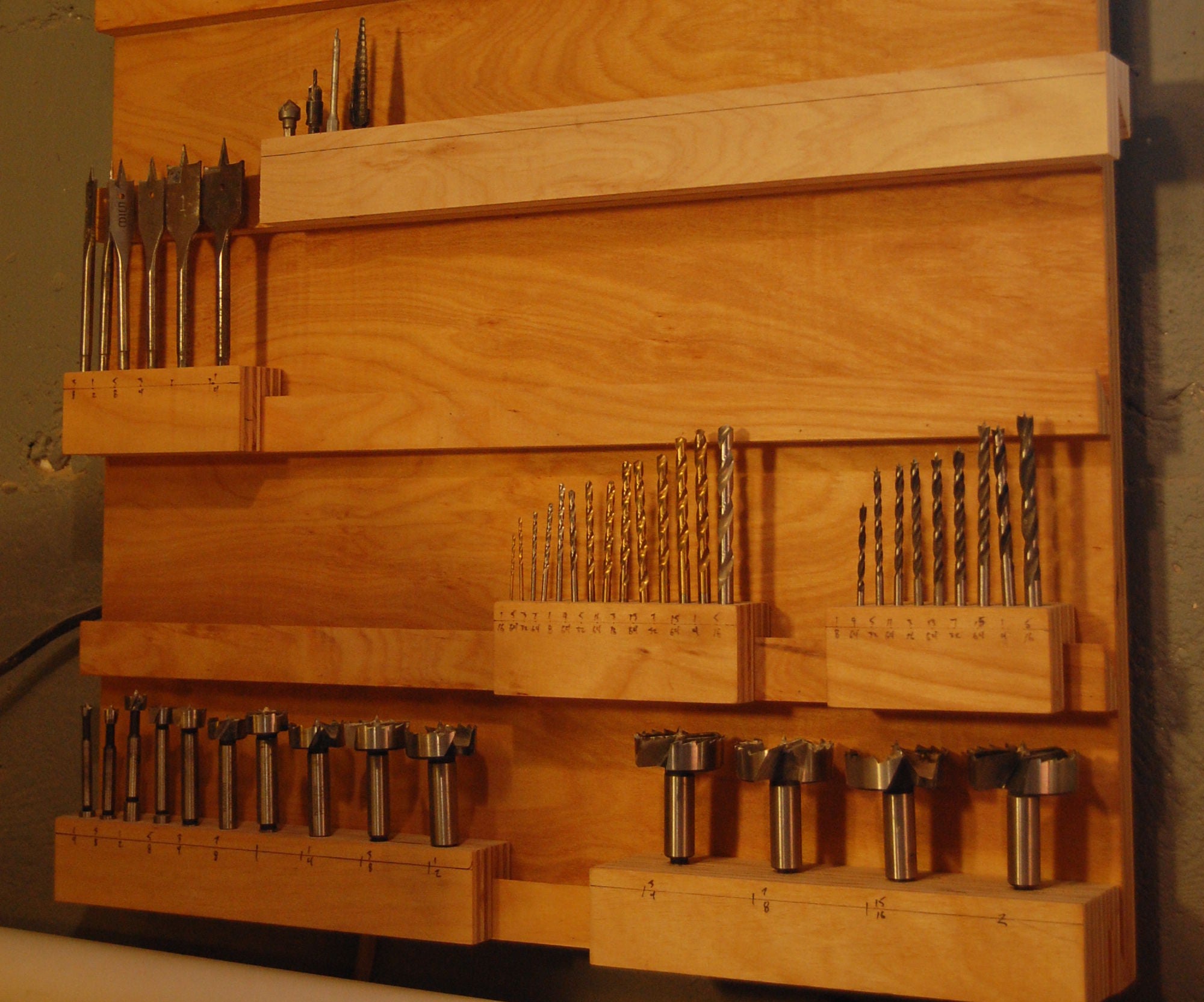 Drill Bit Rack