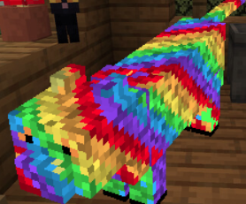 How to Make a Minecraft Rainbow Cat Mob Skin