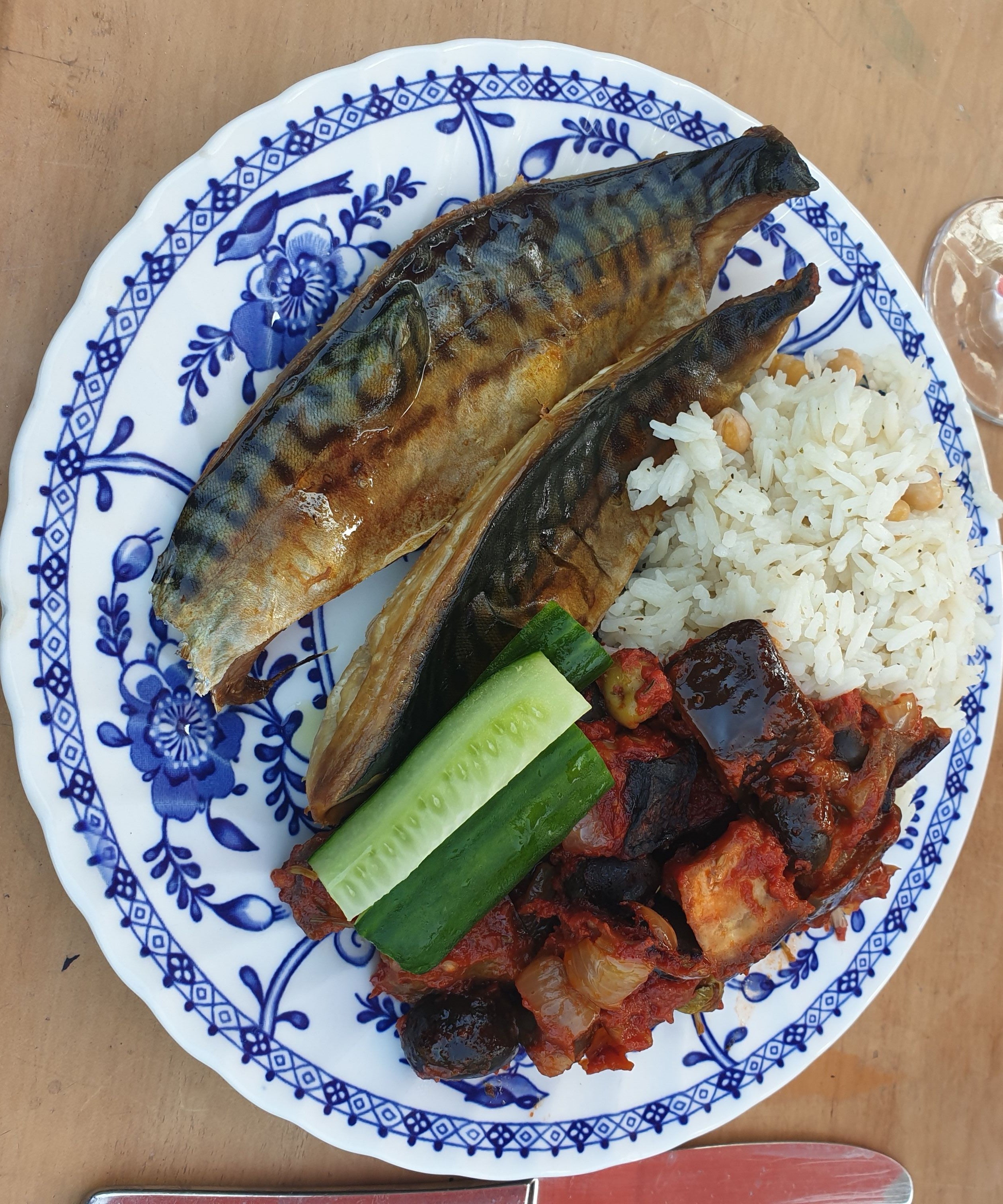 Delicious Baked Aubergines, Tomatoes and Olives