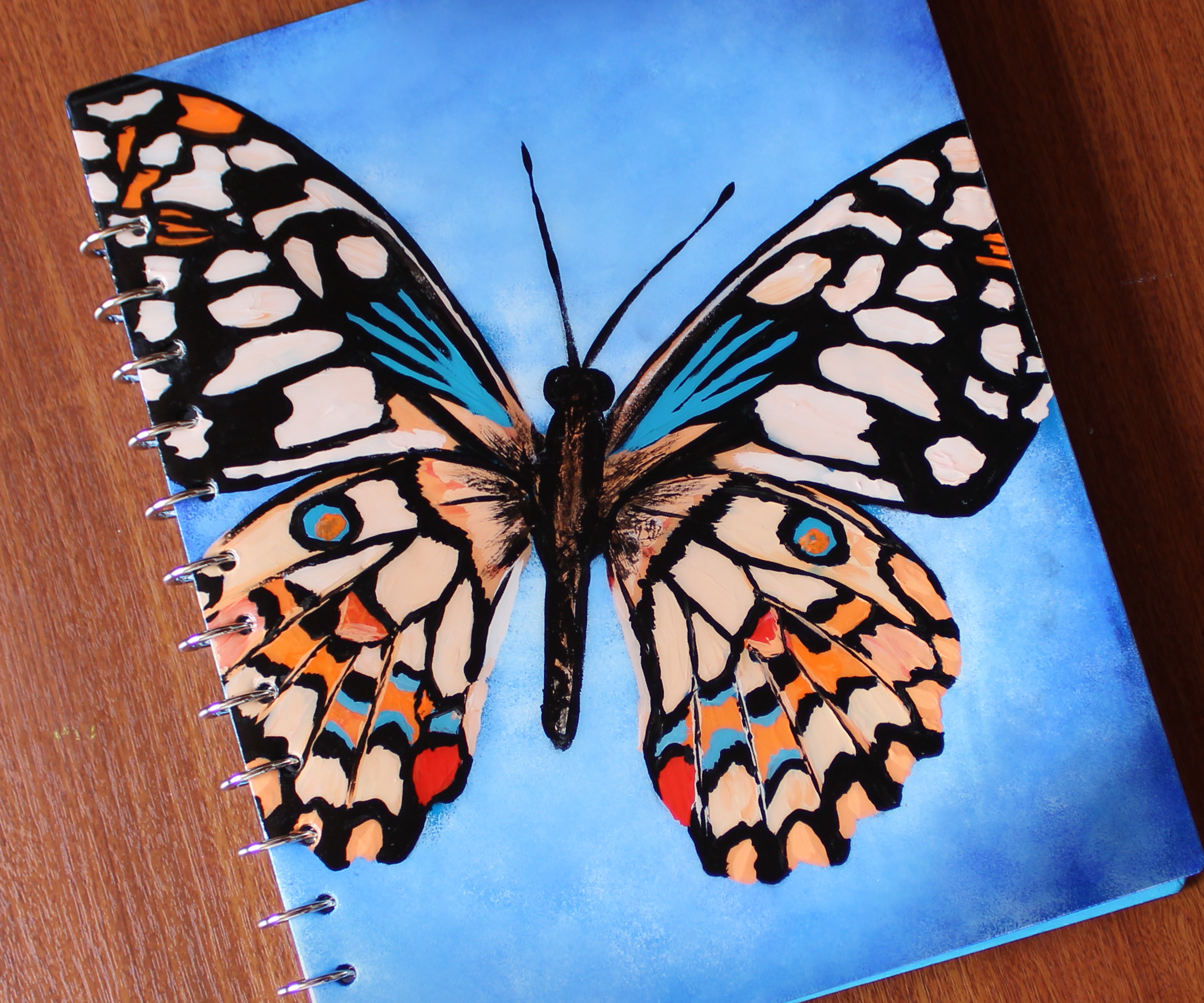 Make Your Own Butterfly Notebook