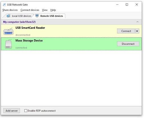 USB Redirector Server: Share USB Devices Over a Network