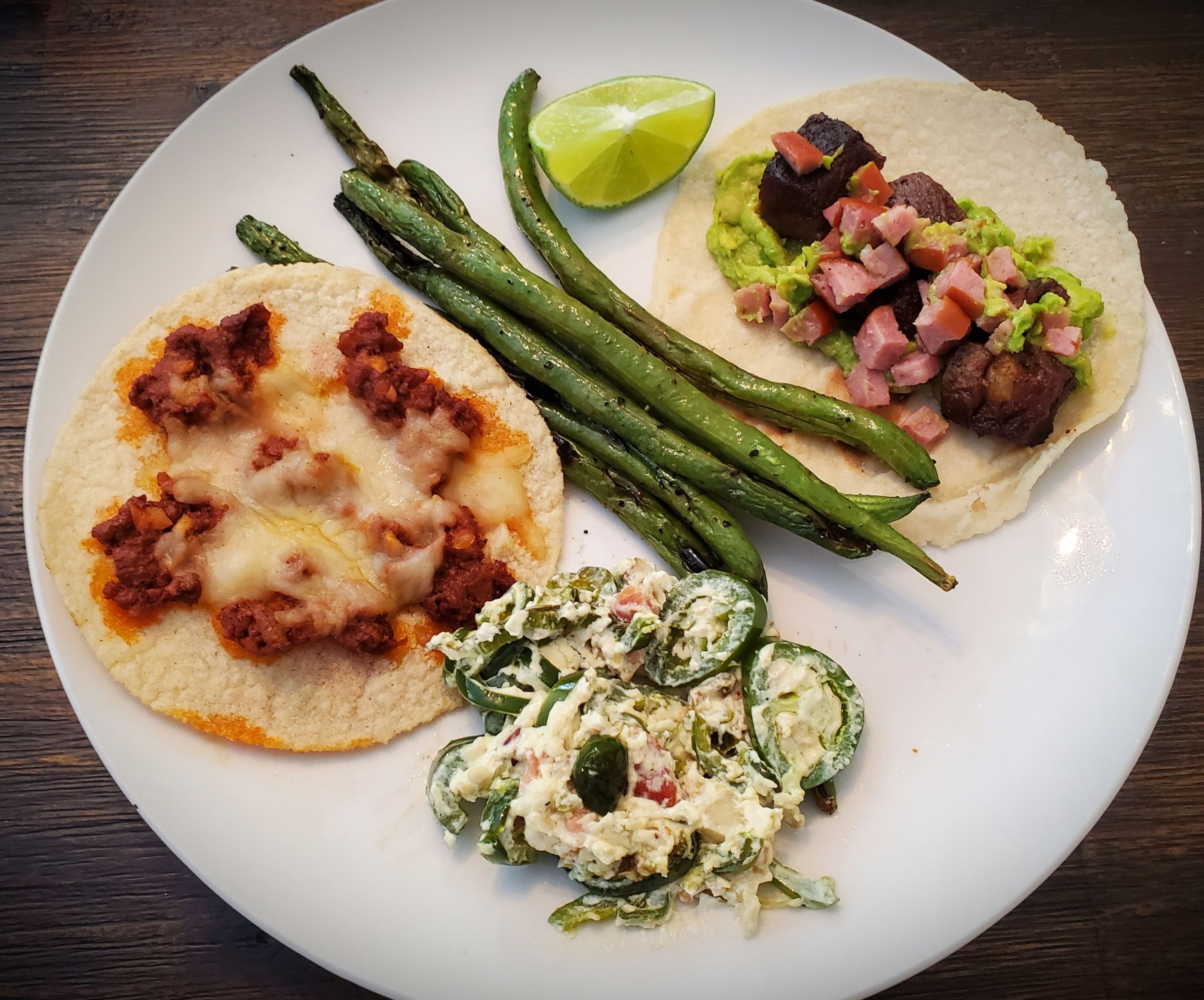 Ribeye Chicharron, Volcanoes and Bacon Jalapeno Dip