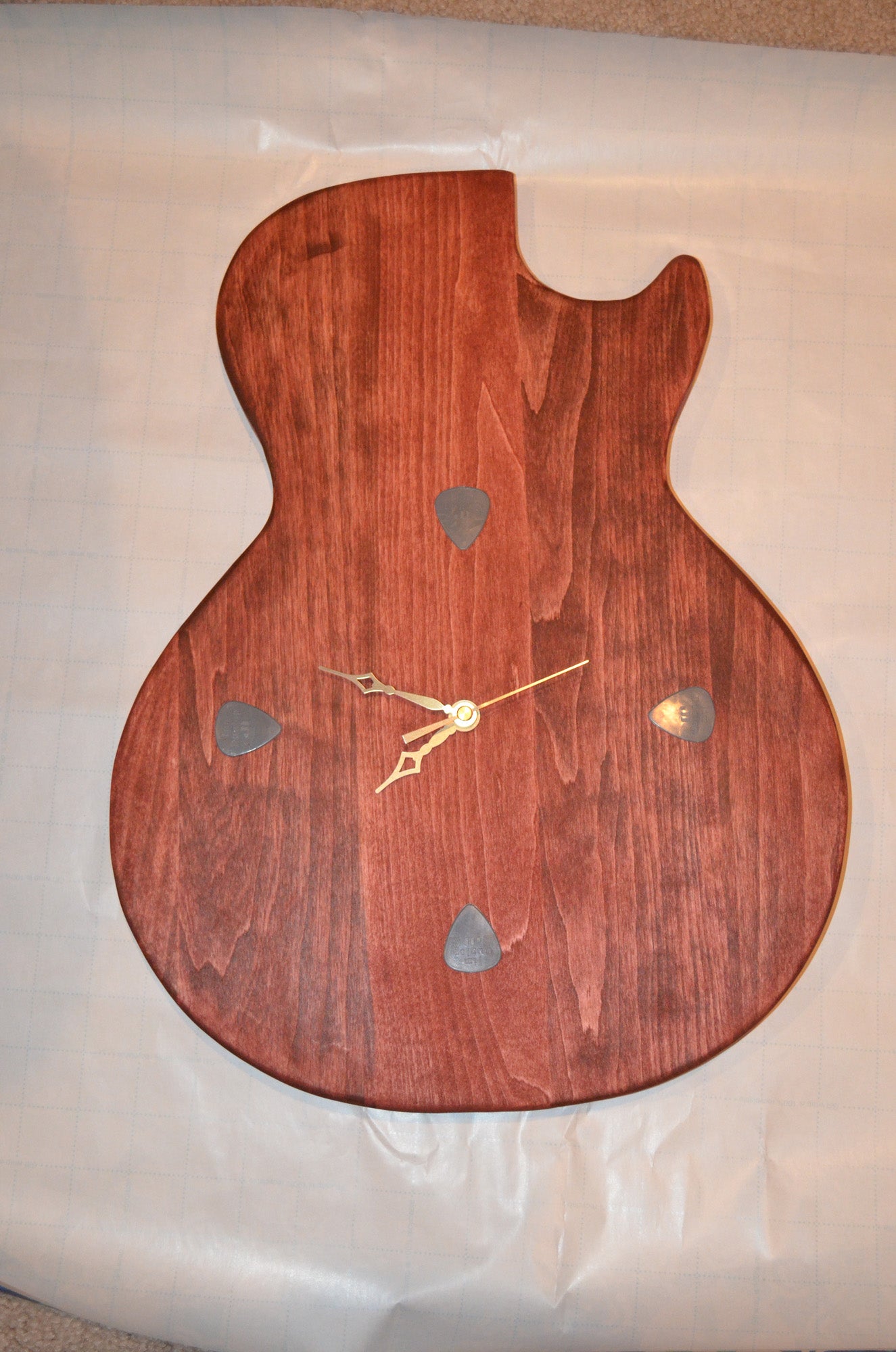 Les Paul Guitar Clock