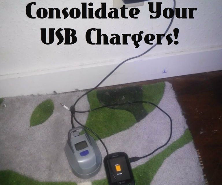 Consolidate Your USB Chargers