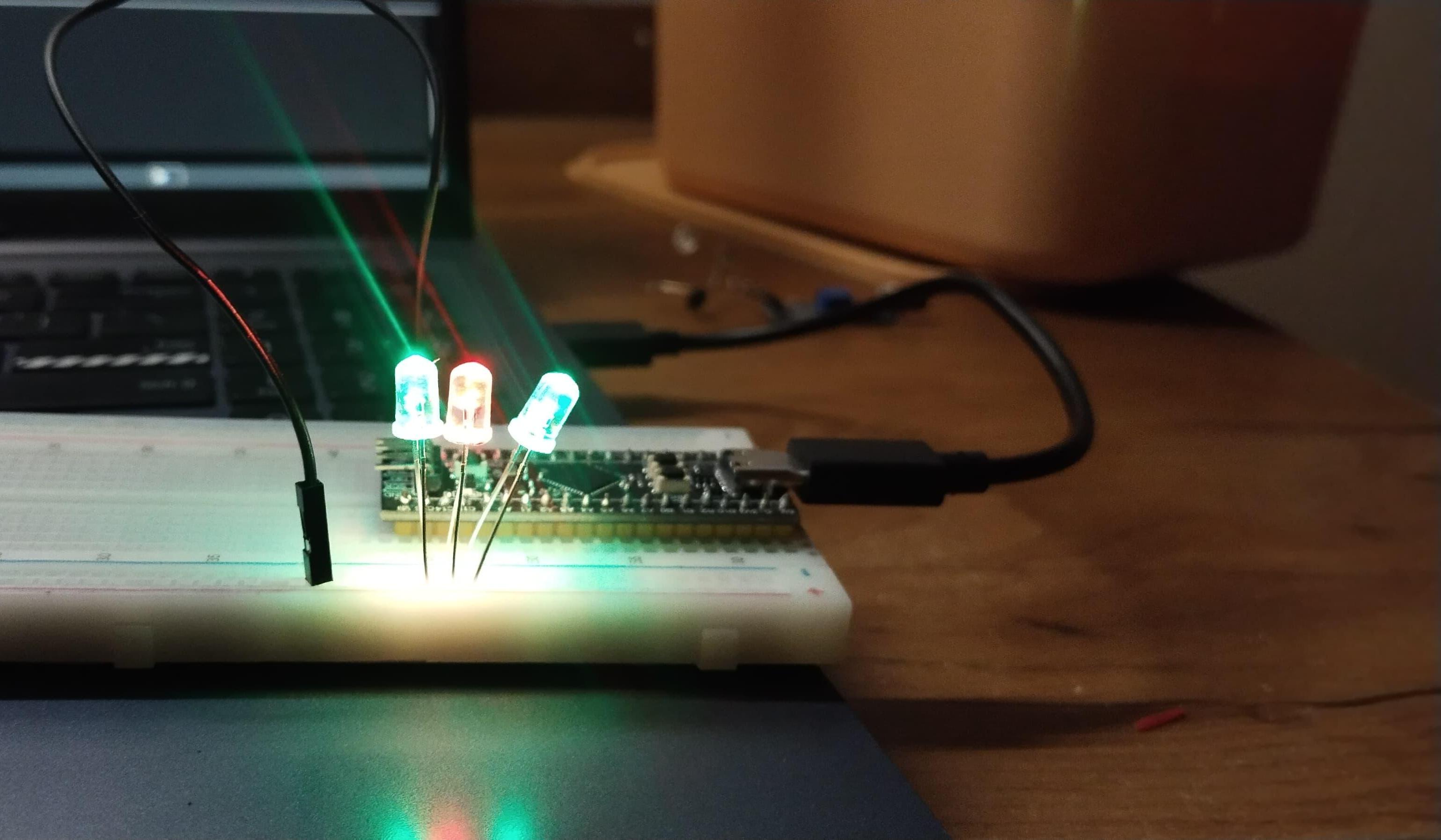 LED PATTERN Making Using STM32F401CE