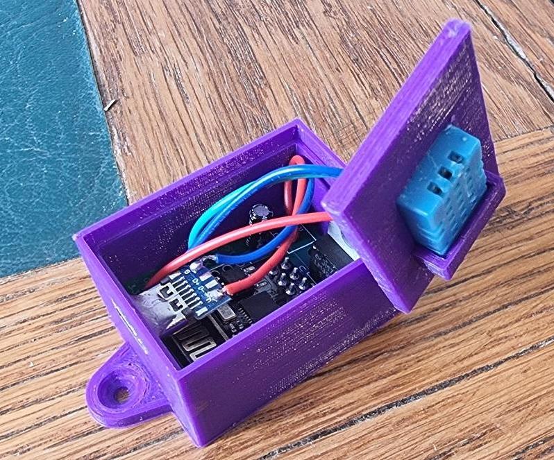 Humidity & Temperature Sensor (ESPHome)