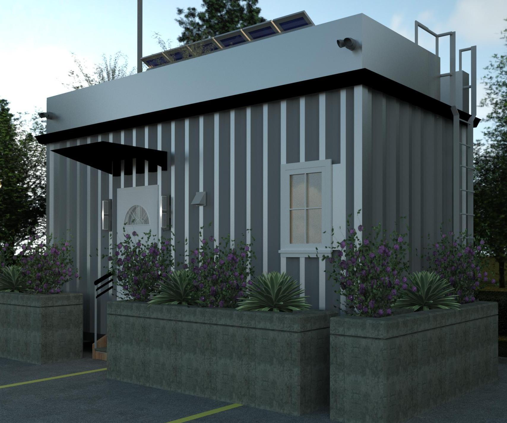 Respite: Modular Inexpensive Container Housing
