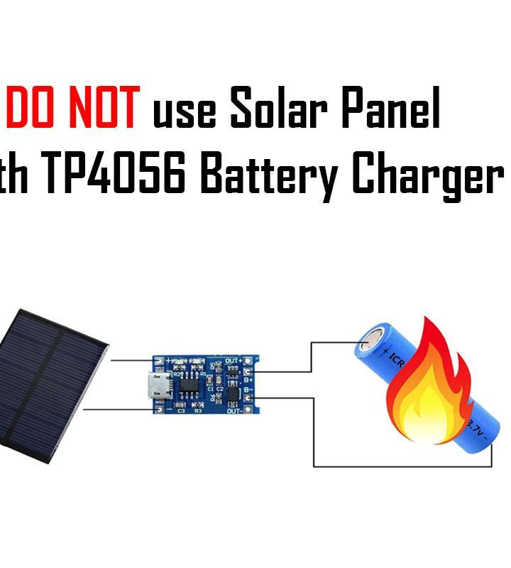 Load Sharing || Use Solar Panel Safely With TP4056