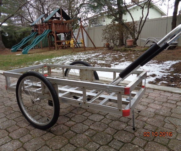 Fold-able Cart With Removable Wheels 