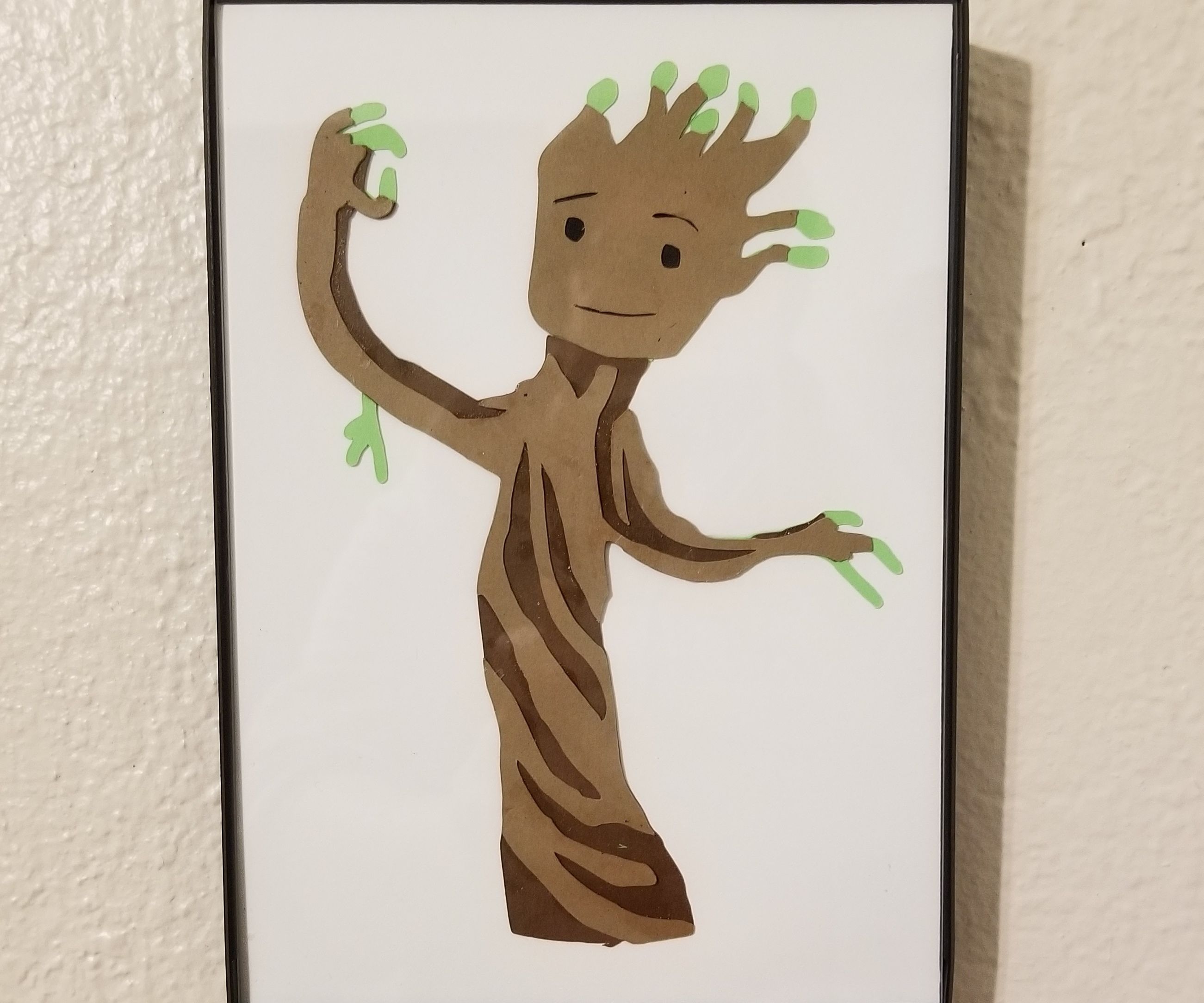Paper Baby Groot